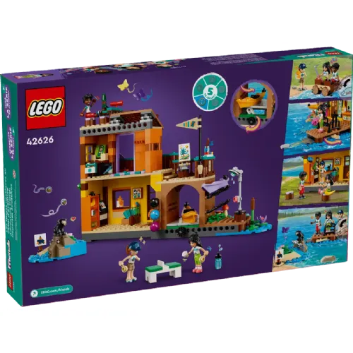 Kocke Lego Friends: Pustolovski tabor za vodne športe (42626)