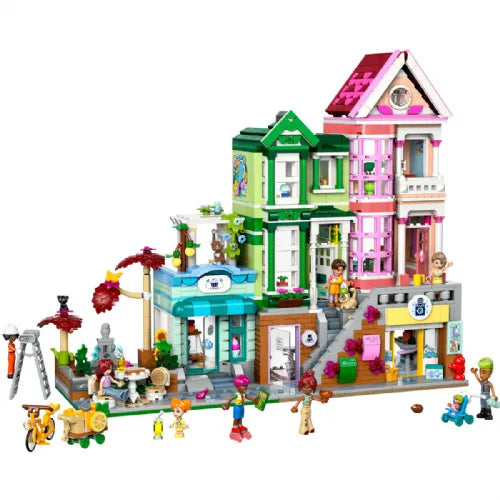 Kocke Lego Friends: Stanovanja in trgovine v Heartlake Cityju (42670)
