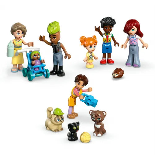 Kocke Lego Friends: Stanovanja in trgovine v Heartlake Cityju (42670)