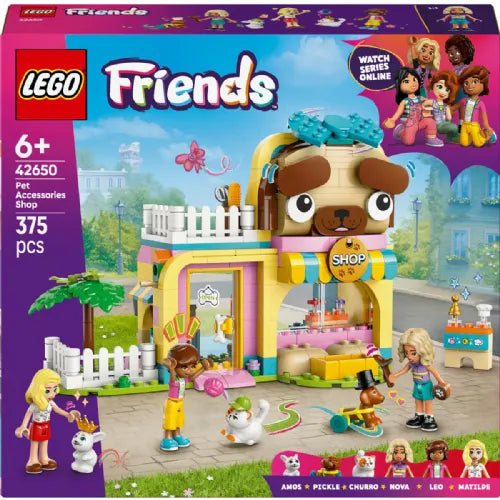 Kocke Lego Friends: Trgovina z opremo za male živali (42650)