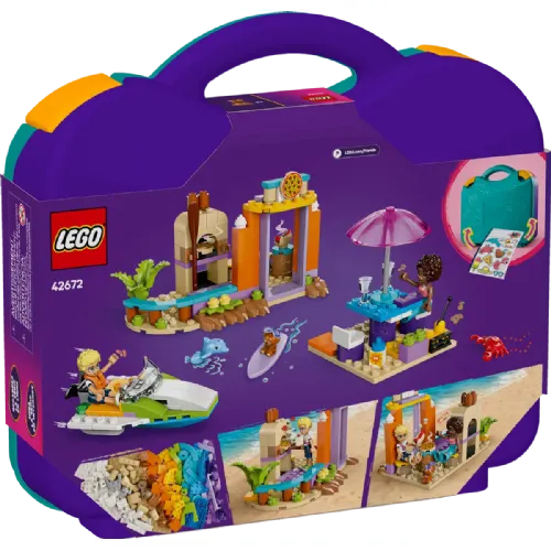 Kocke Lego Friends: Ustvarjalni kovček za na plažo in potovanja (42672)