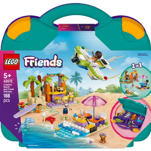 Kocke Lego Friends: Ustvarjalni kovček za na plažo in potovanja (42672)