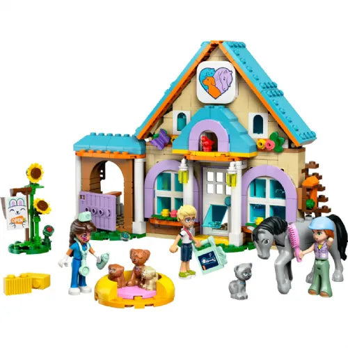 Kocke Lego Friends: Veterinarska klinika za konje in hišne ljubljenčke (42651)