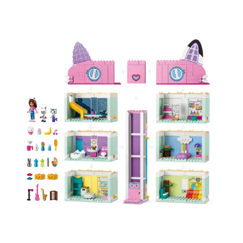 Kocke Lego® Gabby's Dollhouse Gabijina hišica za punčke (10788)