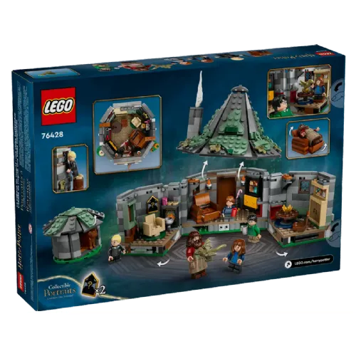 Kocke Lego® Harry Potter™ Hagridova koča: Nepričakovan obisk (76428)