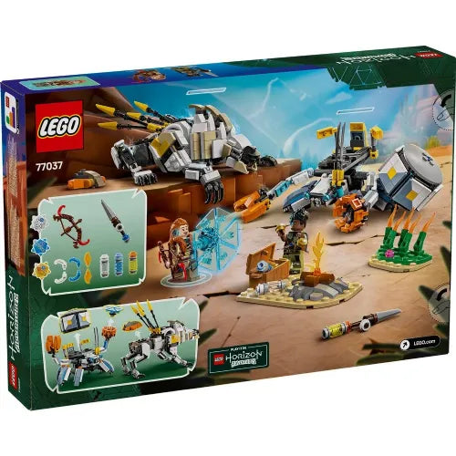 Kocke Lego Horizon Adventures: Aloy in Varl proti Armoredu Walkerju in Sawtoothu (77037)