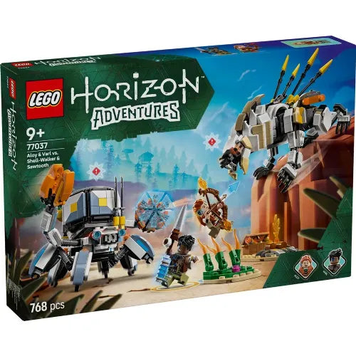 Lego Horizon Adventures Aloy i Varl protiv oklopljenog Walkera i Sawtootha (77037)