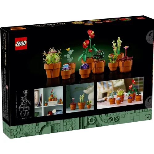 Lego® Icons™ Botanička kolekcija: Sitne biljke (10329)