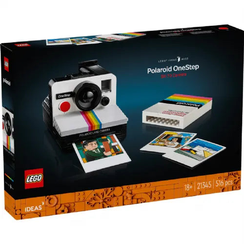Kocke Lego® Ideas Fotoaparat Polaroid OneStep SX-70 (21345)