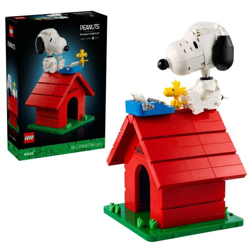 Kocke Lego Ideas: Snoopyjeva pasja kletka, 964 kos, od 18. let (21368)