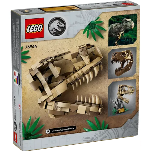 Kocke Lego Jurassic World: Lobanja T. rexa (76964)