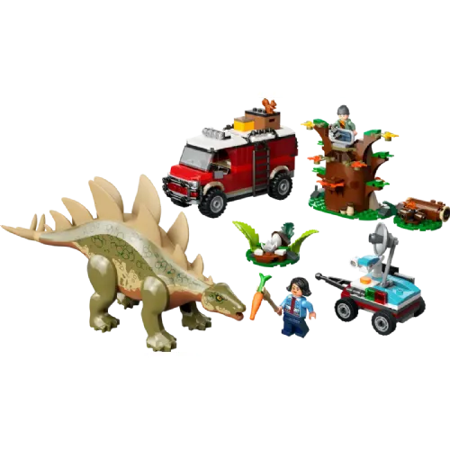 Kocke Lego Jurassic World Naloga dinozavri: odkrij stegozavra (76965)