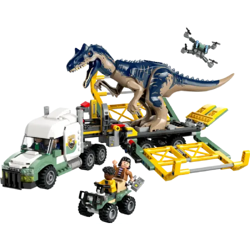 Kocke Lego: Jurassic World Naloga dinozavri: tovornjak za alozavra (76966)