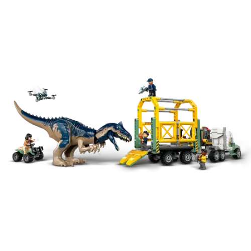 Kocke Lego: Jurassic World Naloga dinozavri: tovornjak za alozavra (76966)