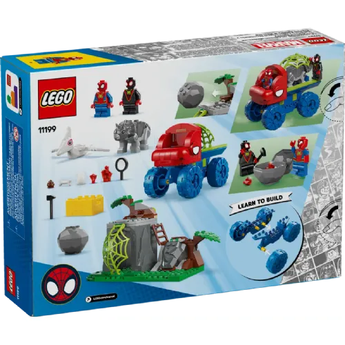 Kocke Lego Marvel: Reševalno dino vozilo ekipe Spidey (11199)