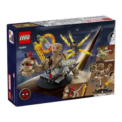Kocke Lego® Marvel Spider-Man proti Sandmanu: končna bitka (76280)