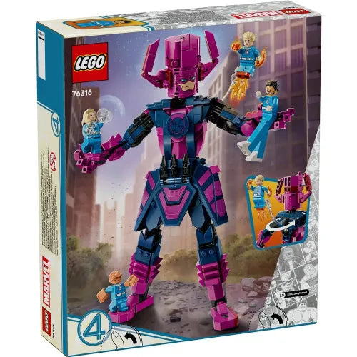 Lego Marvel Super Heroes Fantastična četvorka protiv Galactusa - građevinski blok (76316)