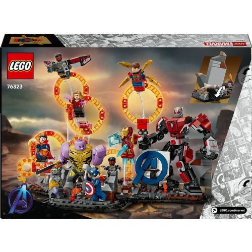 Kocke Lego Marvel Super Heroes Maščevalci: Končna igra Finalni obračun (76323)