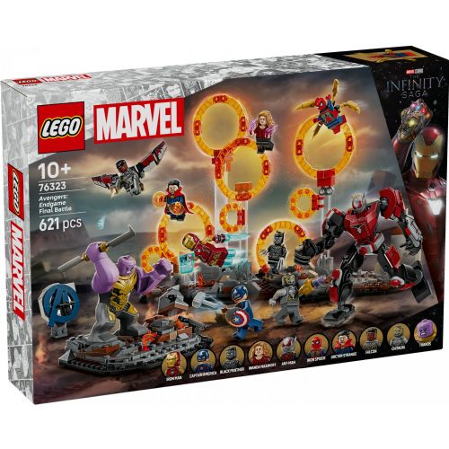 Kocke Lego Marvel Super Heroes Maščevalci: Končna igra Finalni obračun (76323)