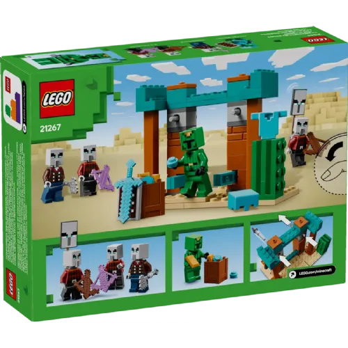 Kocke Lego Minecraft: Aščanska puščavska patrulja (21267)