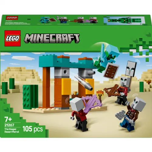 Kocke Lego Minecraft: Aščanska puščavska patrulja (21267)