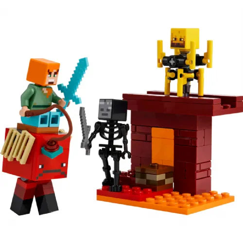 Lego Minecraft: Bitka s lavom u podzemlju (21266)