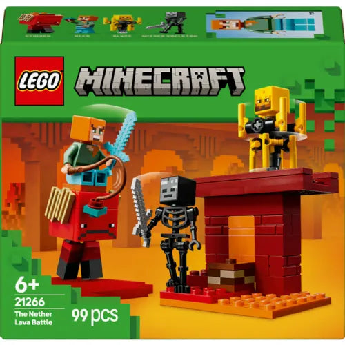 Lego Minecraft: Bitka s lavom u podzemlju (21266)