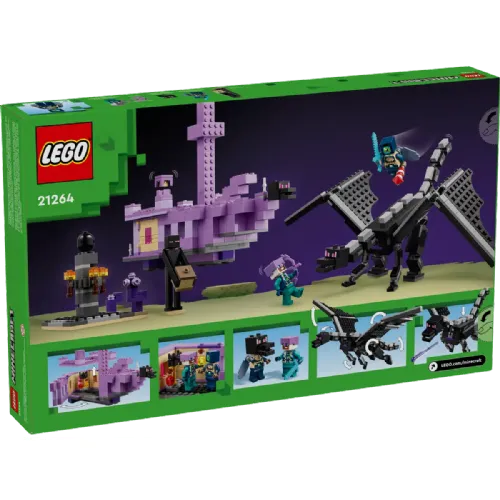 Kocke Lego Minecraft: Enderzmaj in ladja iz Enda (21264)