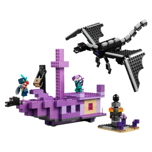 Kocke Lego Minecraft: Enderzmaj in ladja iz Enda (21264)