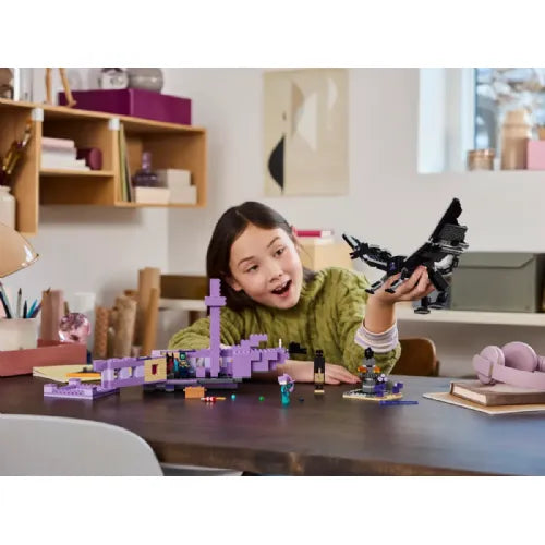 Kocke Lego Minecraft: Enderzmaj in ladja iz Enda (21264)