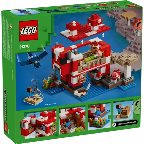 Kocke Lego Minecraft: Gobja hiša (21270)