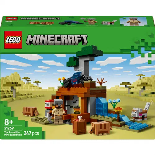 Kocke Lego Minecraft: Odprava v pasavčev rudnik (21269)