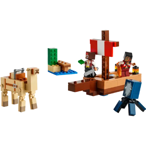 Kocke Lego Minecraft: Potovanje s piratsko ladjo (21259)
