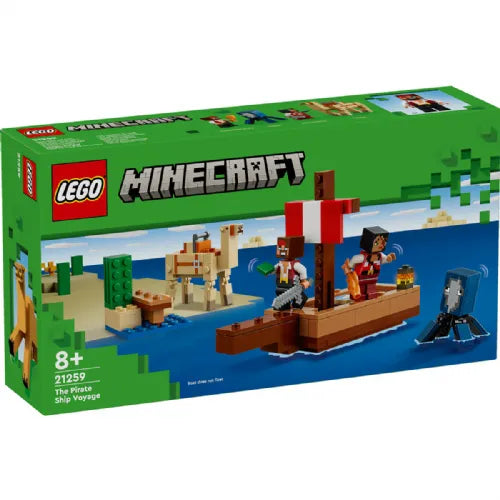 Kocke Lego Minecraft: Potovanje s piratsko ladjo (21259)