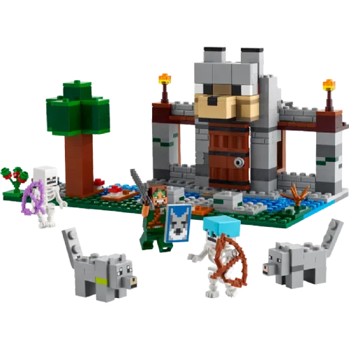 Kocke Lego Minecraft: Volčja trdnjava (21261)
