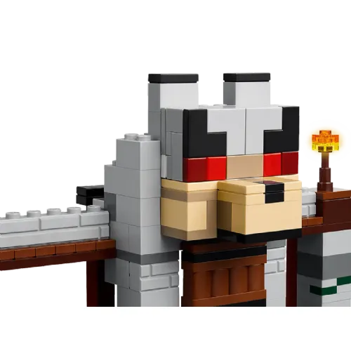 Kocke Lego Minecraft: Volčja trdnjava (21261)