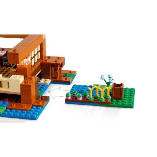 Kocke Lego® Minecraft®: Žabja hiša (21256)