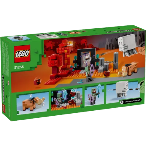 Kocke Lego® Minecraft®: Zaseda pri portalu v Nether (21255)