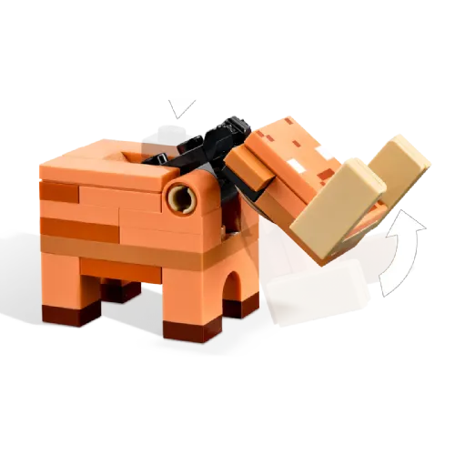 Kocke Lego® Minecraft®: Zaseda pri portalu v Nether (21255)