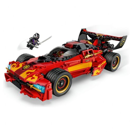 Kocke Lego Ninjago: 15. obletnica superšportnega avtomobila X-1 Ninja, 691 kos, od 14. let (71867)