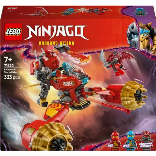 Kocke Lego Ninjago: Kaijevo nevihtno robotsko vozilo (71830)
