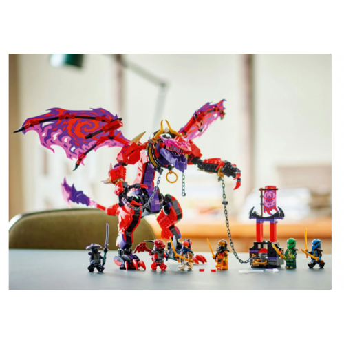 Kocke Lego Ninjago: Zmaj kaosa Thunderfang (71832)