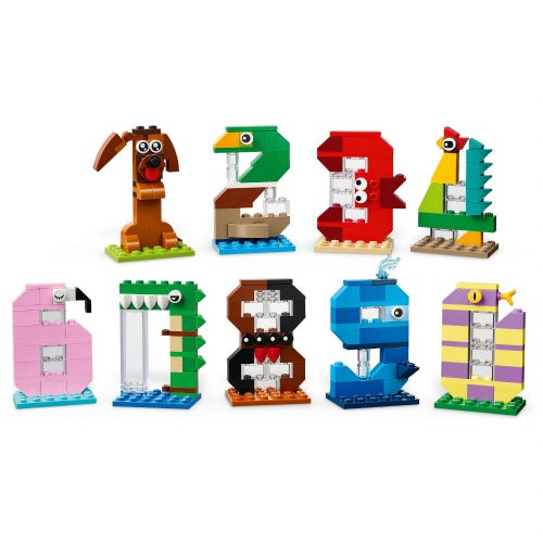 Kocke Lego: Sezonske rojstnodnevne številke, 281 kos, od 6. let (40807)