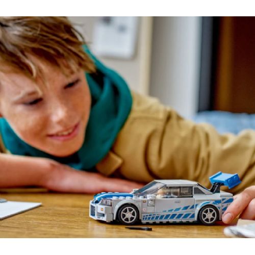 Kocke Lego® Speed Champions: 2 Fast 2 Furious Nissan Skyline GT-R (R34) (76917)