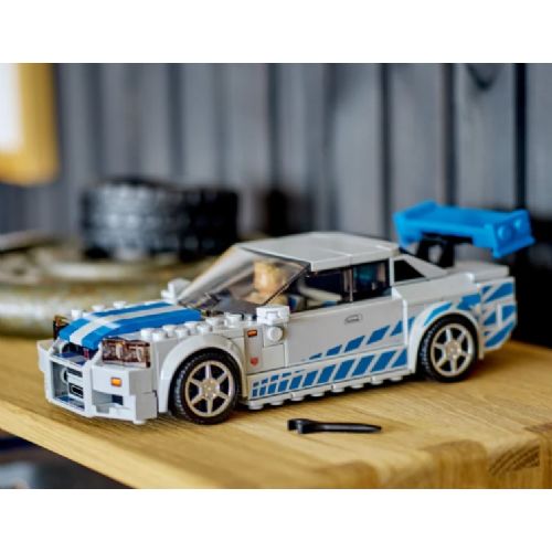 Kocke Lego® Speed Champions: 2 Fast 2 Furious Nissan Skyline GT-R (R34) (76917)