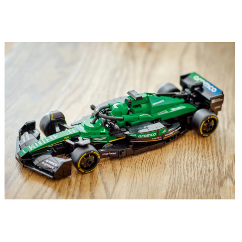 Kocke Lego Speed Champions: Dirkalni avtomobil Aston Martin Aramco F1® AMR24 (77245)