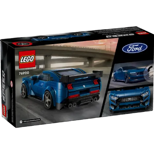 Kocke Lego® Speed Champions Športni avtomobil Ford Mustang Dark Horse (76920)