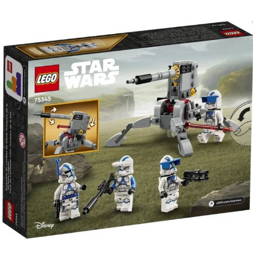 Kocke Lego® Star Wars™: Bojni paket klonskih bojevnikov 501. enote™ (75345)