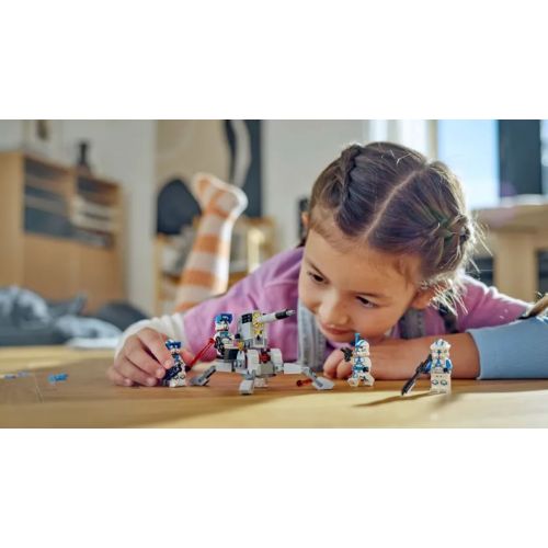 Kocke Lego® Star Wars™: Bojni paket klonskih bojevnikov 501. enote™ (75345)