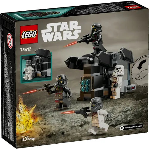 Kocke Lego Star Wars: Bojni paket smrtonosnega in nočnega vojaka Vojne zvezd (75412)